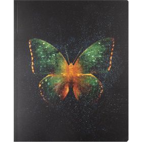 Keskin Color Kareli Bind-Note Butterfly Yeşil 13 x 16.5 cm Defter