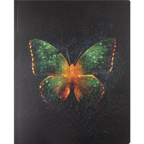 Keskin Color Kareli Bind-Note Butterfly Yeşil 13 x 16.5 cm Defter