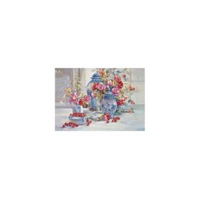 Keskin Color Kiraz ve Çiçekler 500 Parça Puzzle