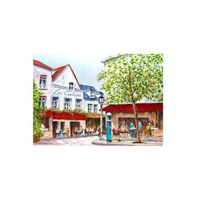 Keskin Color Köşedeki Kafe 1000'li Puzzle