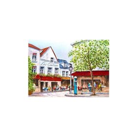 Keskin Color Köşedeki Kafe 1000'li Puzzle