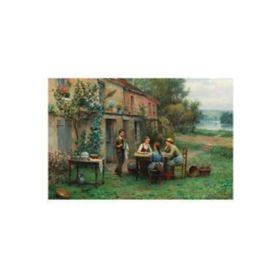 Keskin Color Köy Evinde Kahve 2000 Parça Yapıştırıcı Puzzle
