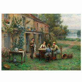Keskin Color Köy Evinde Kahve 2000 Parça Yapıştırıcı Puzzle