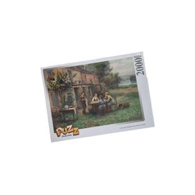 Keskin Color Köy Evinde Kahve 2000 Parça Yapıştırıcı Puzzle