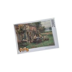 Keskin Color Köy Evinde Kahve 2000 Parça Yapıştırıcı Puzzle