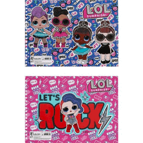 Keskin Color L.O.L. 2'li 17x25 cm 15 Yaprak Resim Defteri