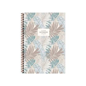 Keskin Color La Plume Karton Kapak 16.5x22.5 cm 80 Yaprak Kareli Spiralli Defter