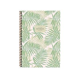 Keskin Color La Plume Karton Kapak 16.5x22.5 cm 80 Yaprak Kareli Spiralli Defter