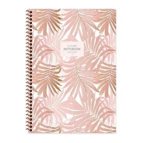 Keskin Color La Plume Leaves A4 80 Yaprak Çizgisiz Karton Kapak Spiralli Defter
