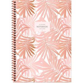 Keskin Color La Plume Leaves Kahve A6 Çizgili Defter