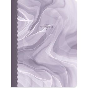 Keskin Color Lila 19x25 cm Classic Marble Kareli Defter