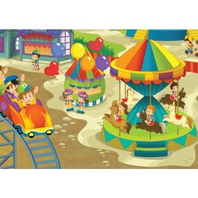 Keskin Color Lunapark 100 Parça Puzzle
