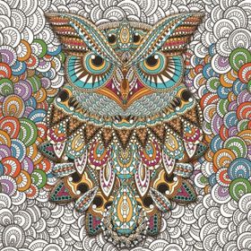 Keskin Color Mandala Baykuş 1000 Parça Puzzle