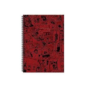 Keskin Color Marvel 17x24 100 Yapraklı Çizgili Spiralli Sert Kapak Bordo Defter