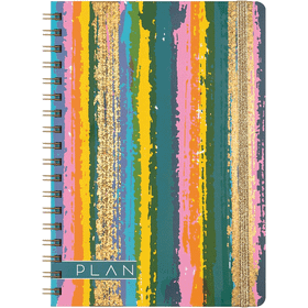 Keskin Color Mavi 17x24 cm Ekose Çizgili Plan Defter