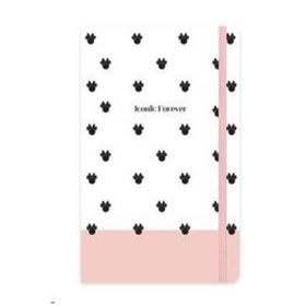 Keskin Color Minnie 13x21 80 Yaprak Çizgili Ciltli Lastikli Iconic Defter