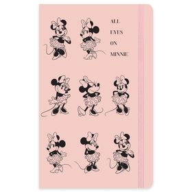 Keskin Color Minnie Lastikli Ciltli 13X21 80 Yaprak Çizgili Defter