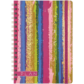 Keskin Color Mor 17x24 cm Glitter Kareli Plan Defter