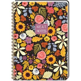 Keskin Color Neat Notes Spring Time Emma 17x24 100 Yaprak Kareli Spiralli Karton Kapak Defter