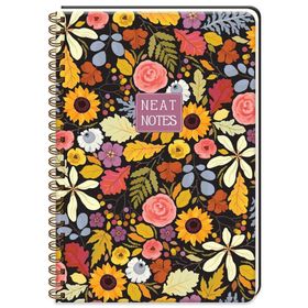 Keskin Color Neat Notes Spring Time Emma 17x24 100 Yaprak Kareli Spiralli Karton Kapak Defter