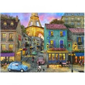 Keskin Color Paris Sokakları 1000'li Puzzle