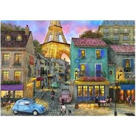 Keskin Color Paris Sokakları 1000'li Puzzle