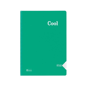 Keskin Color Plastik Kapak Dikişli Cool A4 60 Yaprak Kareli Defter