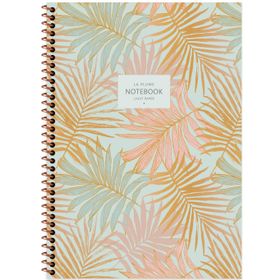 Keskin Color Plume Leaves A4 80 Yp Kareli Defter