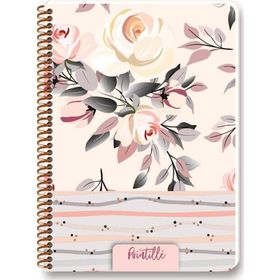 Keskin Color Pointille 20x28 cm 80 Yaprak Kareli Karton Kapak 70 gr 2'li Spiralli Defter