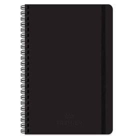 Keskin Color Premier Spiralli Siyah Sert Kapak 120 Yaprak 17x24 Çizgili Defter