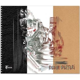 Keskin Color Resim Defteri 30 Sayfa 35 x 50 cm 3'lü Resim Defteri