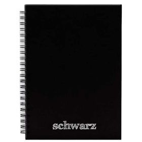 Keskin Color Schwarz Siyah 14x20 60 Yaprak İç Sayfalı PP Kapak Bloknot