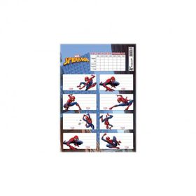 Keskin Color Spider Man Ders Proğramlı 3'lü Okul Etiketi