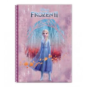 Keskin Color Spiralli Karton Kapak Sürprizli Frozen A4 80 Yaprak Kareli Defter