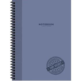 Keskin Color Stamp Mavi 16.5x22.5 cm Düz Defter