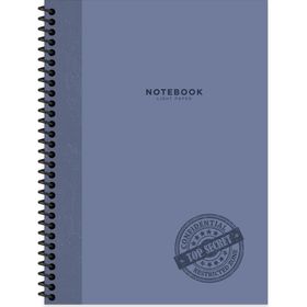 Keskin Color Stamp Mor 16.5x22.5 cm Kareli Defter