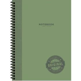 Keskin Color Stamp Yeşil A4 Düz Defter