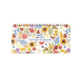 Keskin Color Sunflower 13x27 cm Spiralli Haftalık Planlayıcı