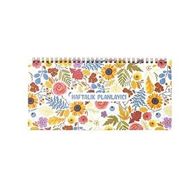 Keskin Color Sunflower 830151-99 13x27 Spiralli Planner