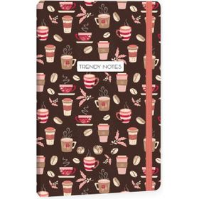 Keskin Color Trendy Notes Coffee Time 13x21 Pembe Çizgili Defter