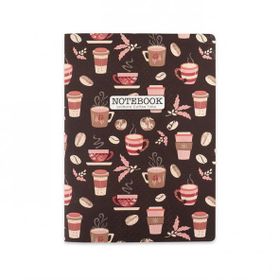 Keskin Color Trendy Notes Coffee Time 13x21 Pembe Çizgili Defter