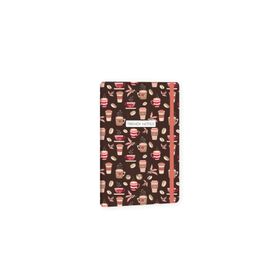 Keskin Color Trendy Notes Coffee Time 13x21 Pembe Çizgili Defter