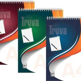 Keskin Color Truva 40 Yaprak Kareli Spiralli Bloknot