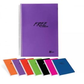 Keskin Free A4 160 Yaprak Çizgili PP Kapak Defter