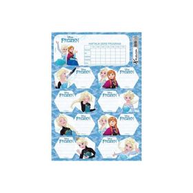 Keskin Frozen Ders Programı Etiketi