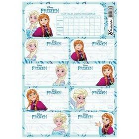 Keskin Frozen Ders Programı Etiketi