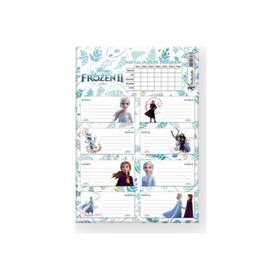 Keskin Frozen Ders Programı Etiketi