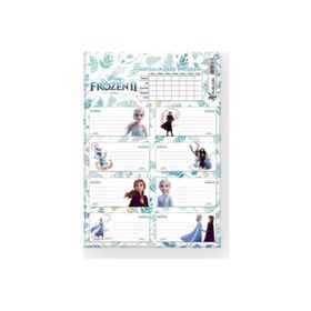 Keskin Frozen Ders Programı Etiketi