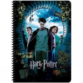 Keskin Harry Potter A6 80 Yp Çizgili Spiralli Bloknot