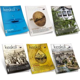 Keşkül Dergisi Mekan Seti 6 Dergi